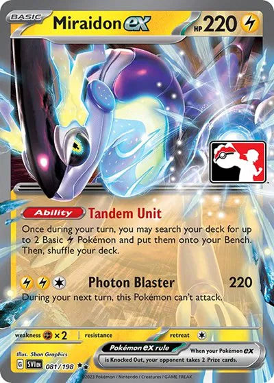 MIRAIDON EX SVI ES 081/198 PRIZE PACK