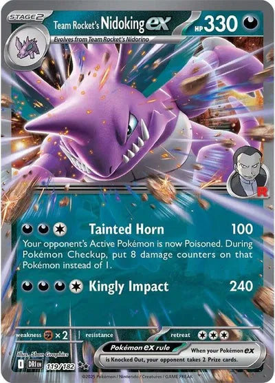 NIDOKING EX DRI LA 119/182