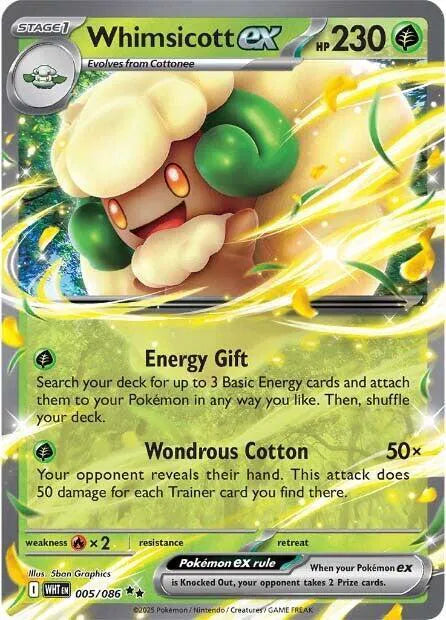 WHIMSICOTT EX SV11W 005/086