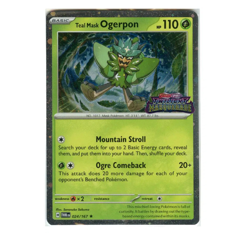 OGERPON TWM ES 024/167 PROMO SEALED