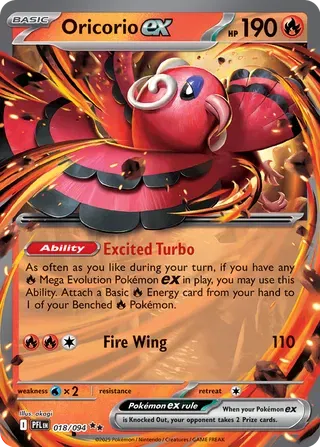 ORICORIO EX PFL LA 018/094