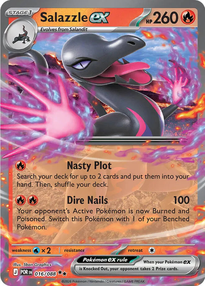 SALAZZLE EX POR LA 016/088