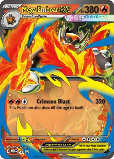 MEGA EMBOAR EX MEP EN 035 PROMO