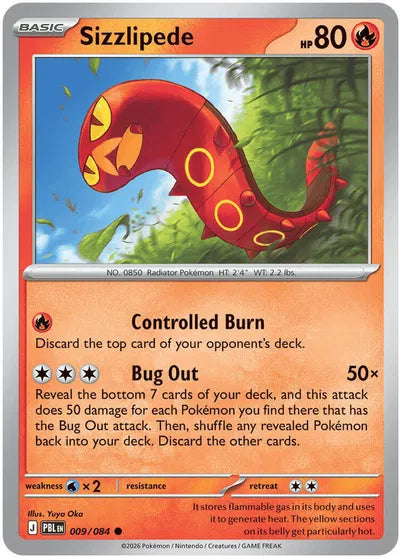 SIZZLIPEDE PBL LA 009/084