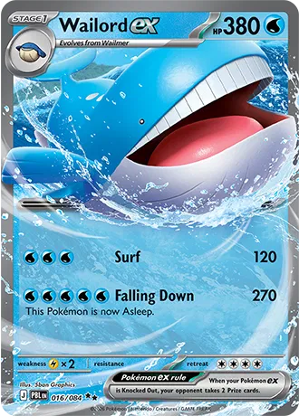 WAILORD EX PBL LA 016/084