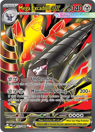 MEGA EXCADRILL EX PBL LA 103/084
