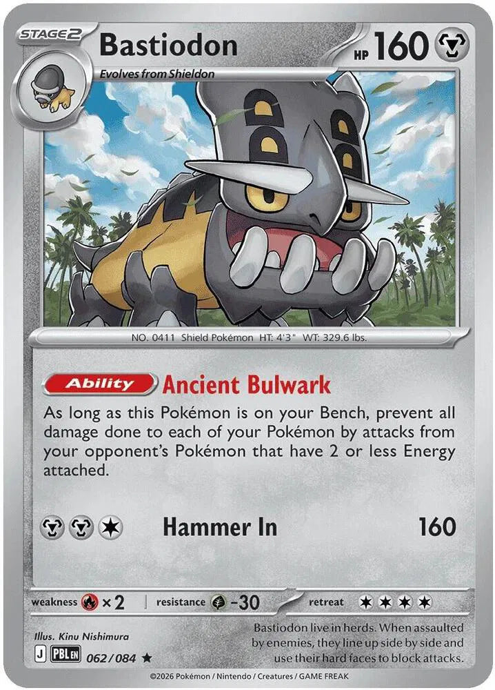 BASTIODON PBL LA 062/084 DECK EXCLUSIVE