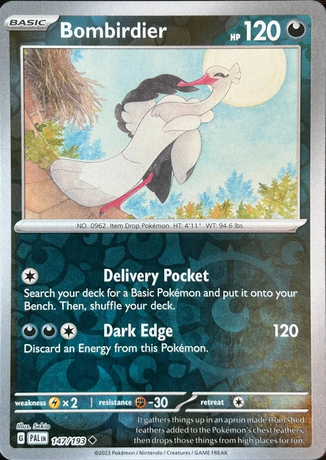 BOMBIRDIER PAL EN 147/193 REVERSE HOLOFOIL