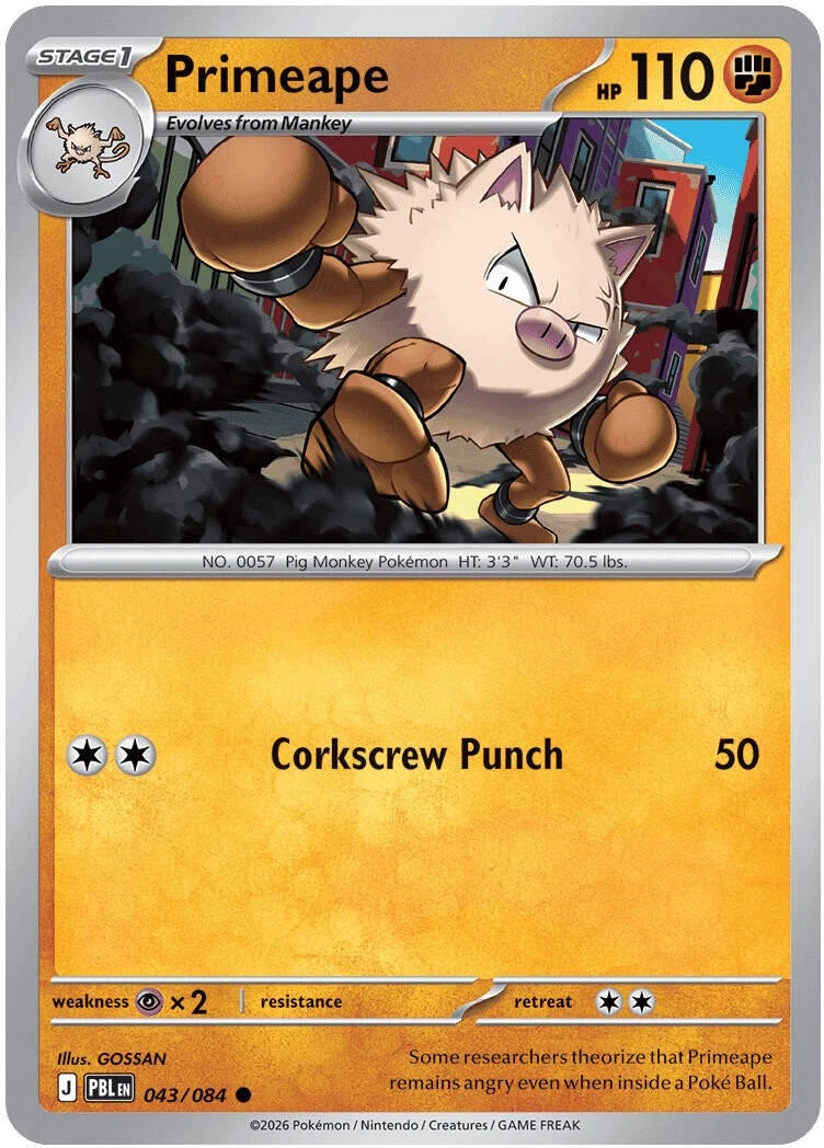 PRIMEAPE PBL LA 043/084
