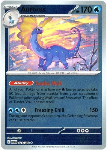 AURORUS POR EN 024/088 REVERSE HOLOFOIL