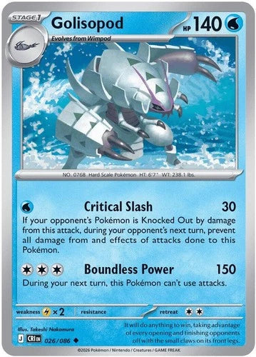 GOLISOPOD CRI EN 026/086