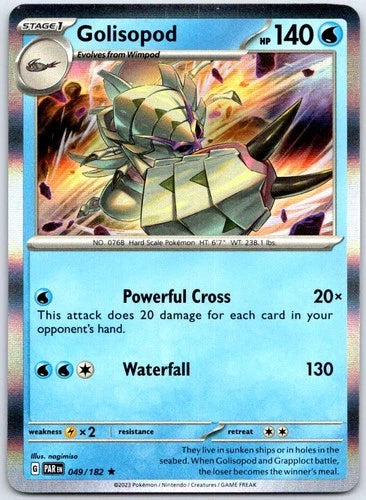 GOLISOPOD PAR ES 049/182 HOLOFOIL