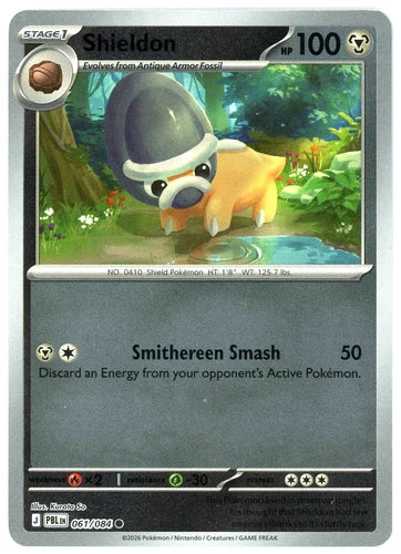 SHIELDON PBL LA 061/084 REVERSE HOLOFOIL