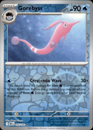 GOREBYSS DRI LA 056/182 REVERSE HOLOFOIL